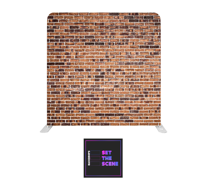 Brick Wall Effect Pillowcase Backdrop Cover