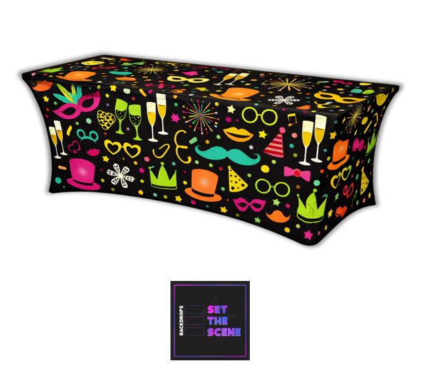 Celebration Lycra Table Cover