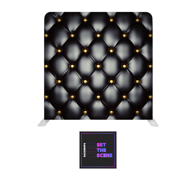 Dark Chesterfield Pillowcase Backdrop Cover