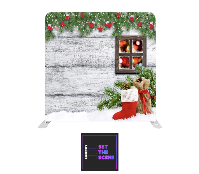 Festive Rustic Pillowcase Backdrop Cover
