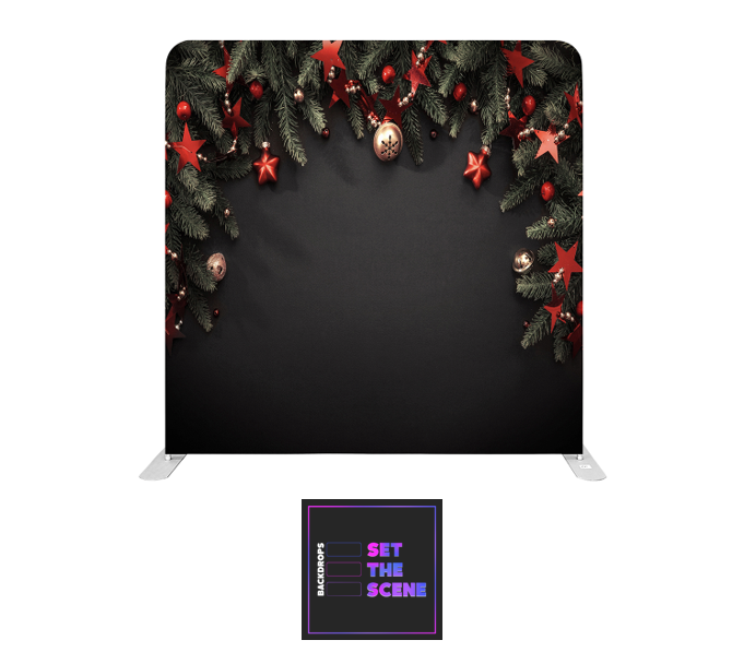 Festive Garland Pillowcase Backdrop Cover