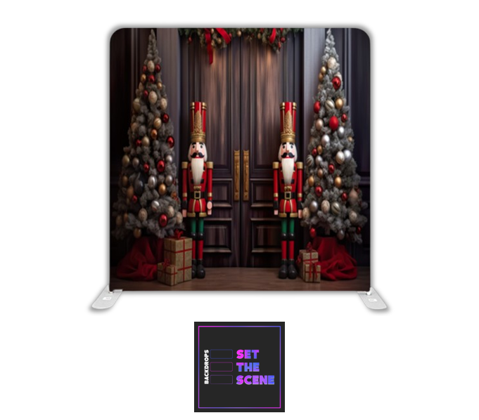 Nutcrackers Pillowcase Backdrop Cover
