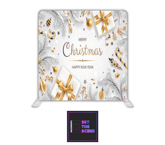Merry Christmas Pillowcase Backdrop Cover