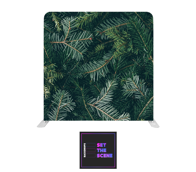 Christmas Fir Pillowcase Backdrop Cover