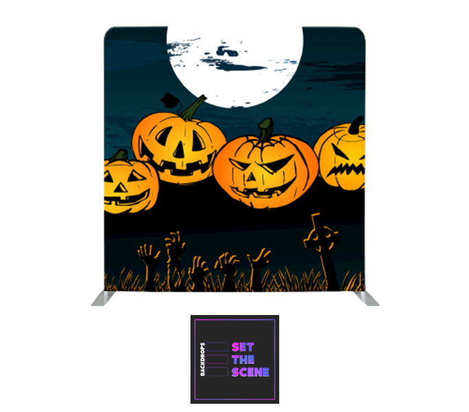 Pumpkins Pillowcase Backdrop Cover