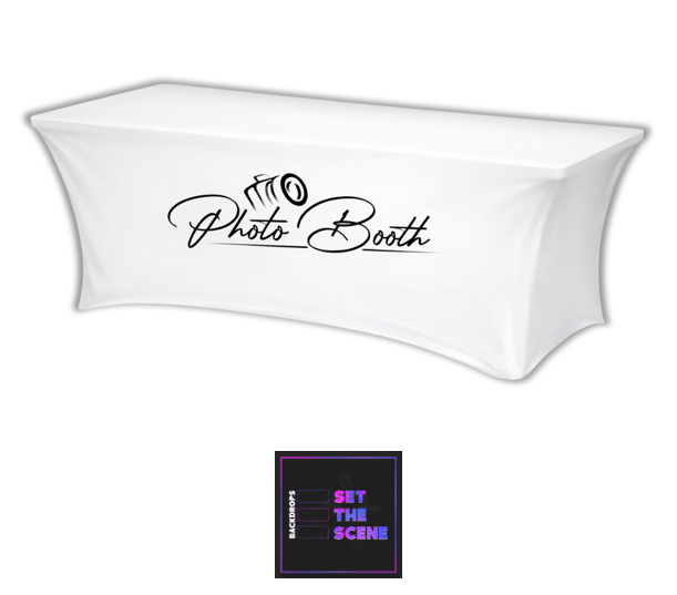 Photobooth Lycra Table Cover