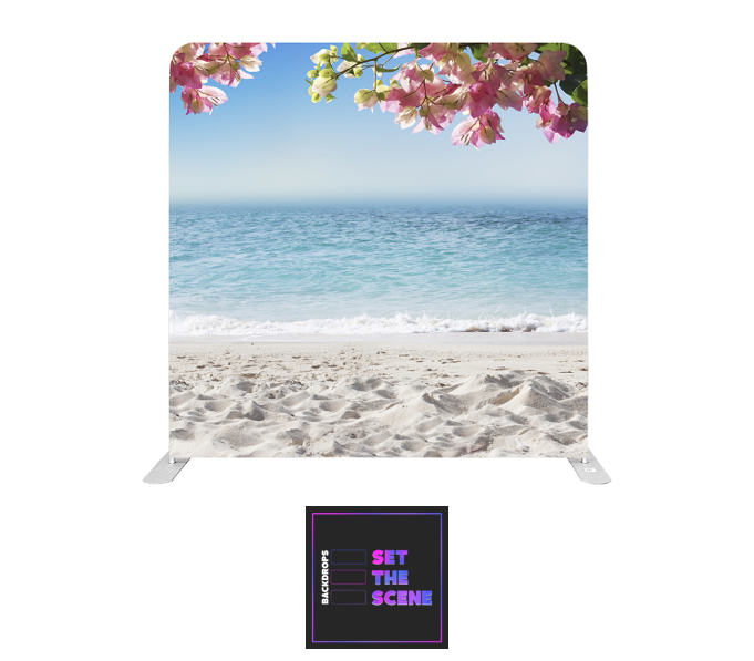 Beach Pillowcase Backdrop Cover