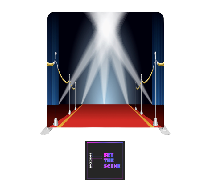 Animated Spotlight Pillowcase Backdrop Cover