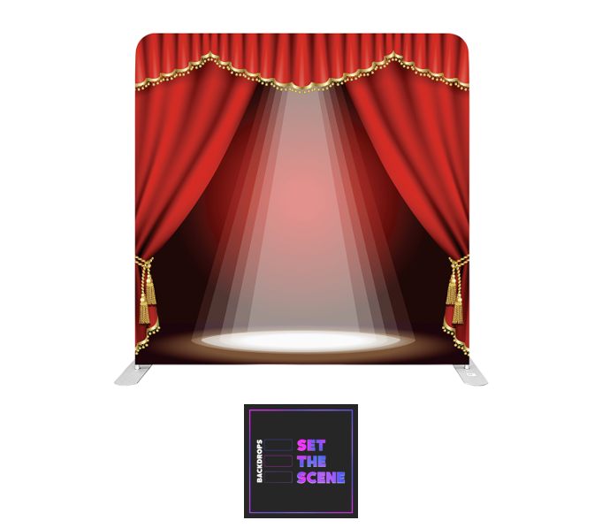 Stage Light Pillowcase Backdrop Cover