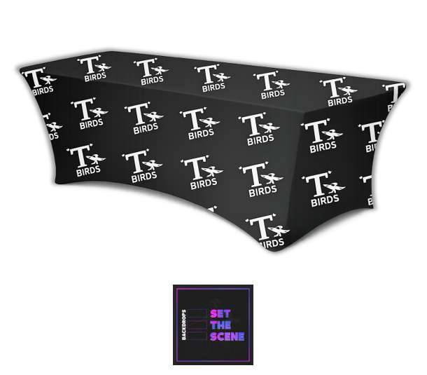 T-Birds Lycra Table Cover