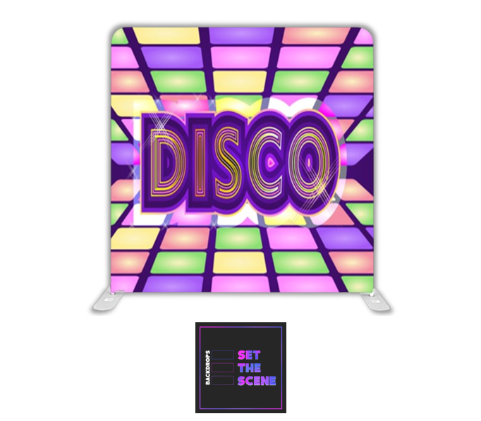 Disco Pillowcase Backdrop Cover