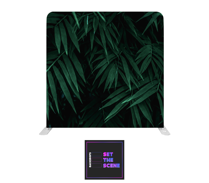 Tropical Palm Pillowcase Backdrop Cover
