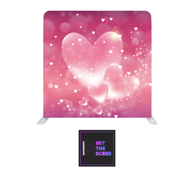 Sweet Hearts Pillowcase Backdrop Cover