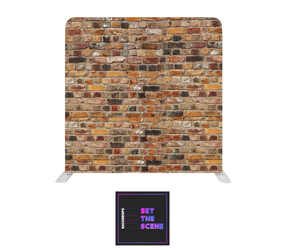 Brick Wall Effect Pillowcase Backdrop Cover