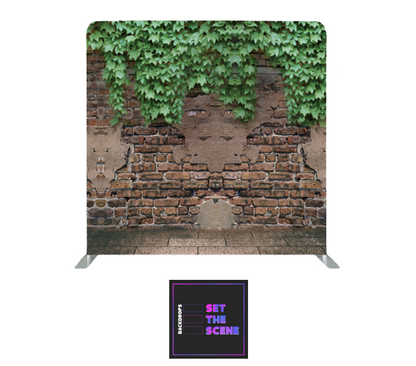 Brick Wall Effect Pillowcase Backdrop Cover