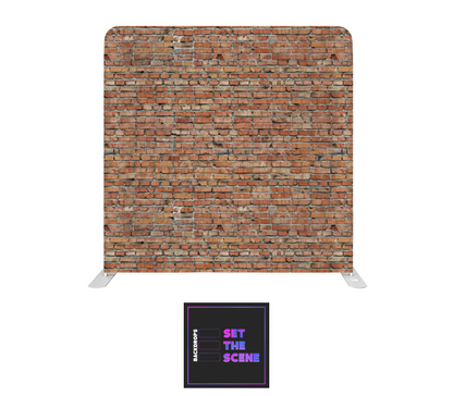 Brick Wall Effect Pillowcase Backdrop Cover