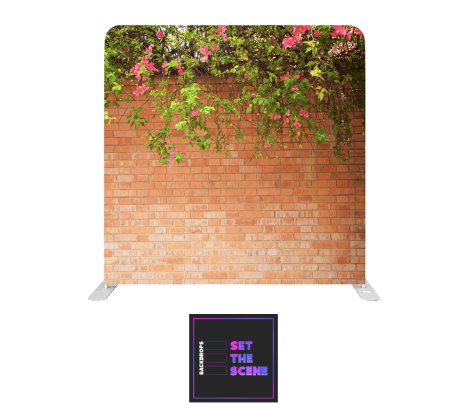 Garden Wall Effect Pillowcase Backdrop Cover