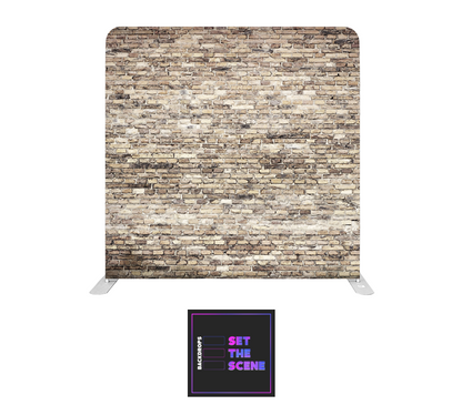 Brick Wall Effect Pillowcase Backdrop Cover