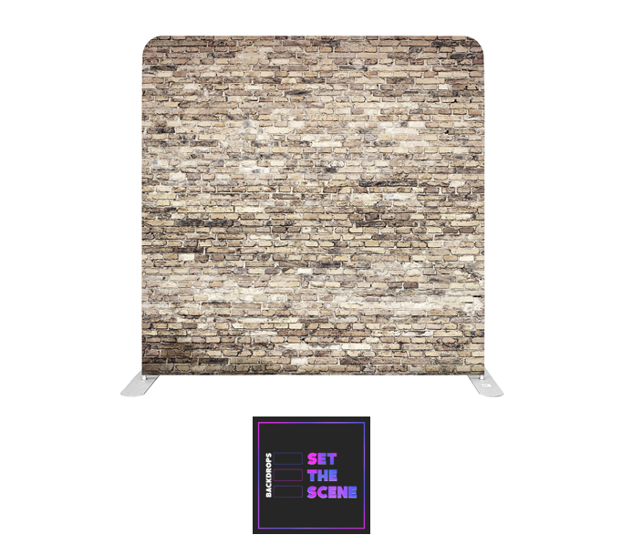 Brick Wall Effect Pillowcase Backdrop Cover
