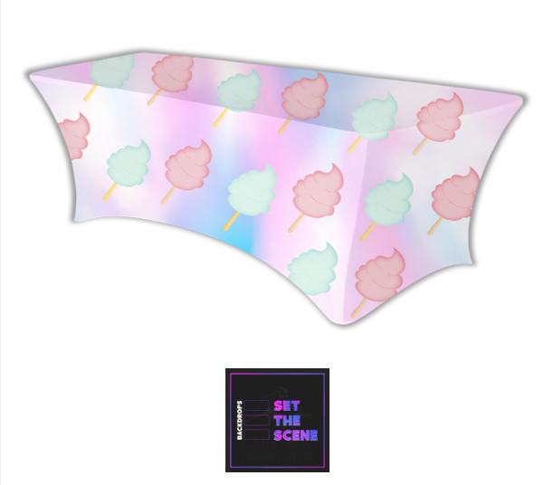 Popcorn Lycra Table Cover