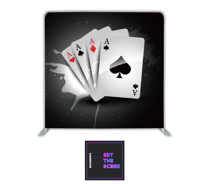 All The Aces Pillowcase Backdrop Cover