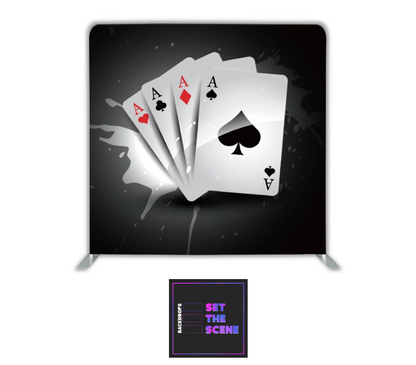 All The Aces Pillowcase Backdrop Cover