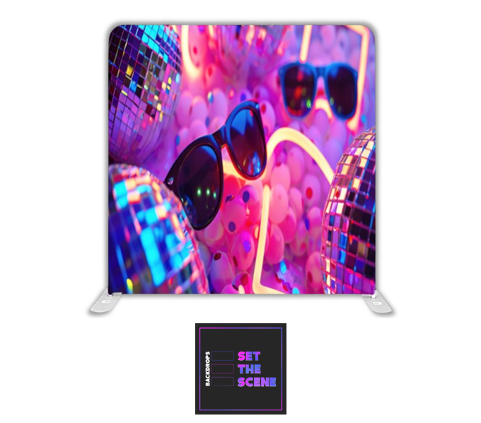 Summer Party Pillowcase Backdrop Cover