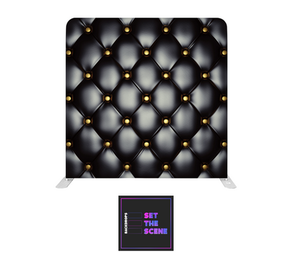 Dark Chesterfield Pillowcase Backdrop Cover