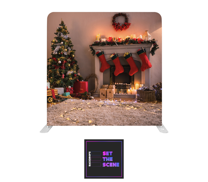Christmas Eve Pillowcase Backdrop Cover