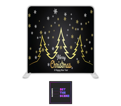 Merry Christmas Pillowcase Backdrop Cover