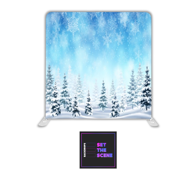 Winter Wonderland Pillowcase Backdrop Cover