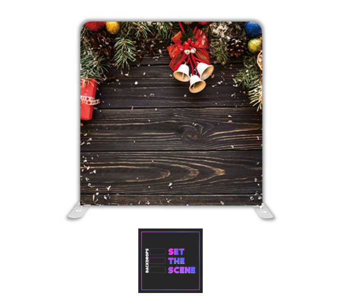 Festive Rustic Pillowcase Backdrop Cover
