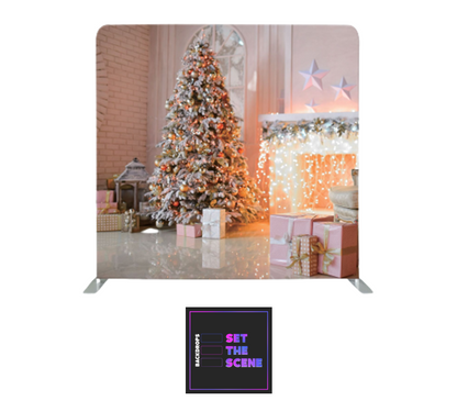 Cute Christmas Pillowcase Backdrop Cover
