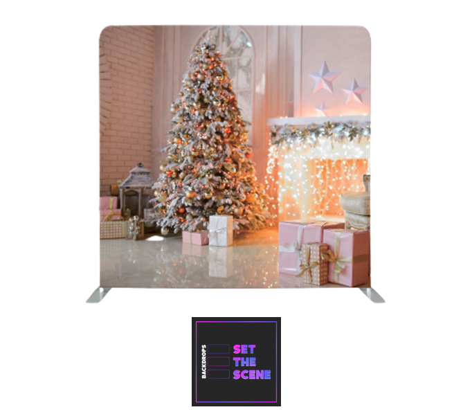 Cute Christmas Pillowcase Backdrop Cover