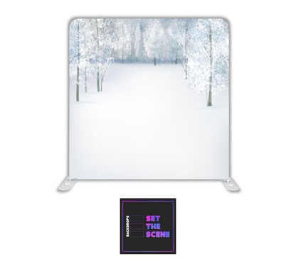 Winter Wonderland Pillowcase Backdrop Cover