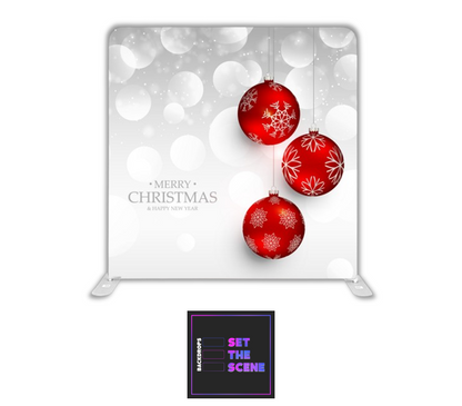 Merry Christmas Pillowcase Backdrop Cover
