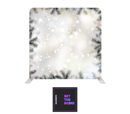 Festive Garland Pillowcase Backdrop Cover