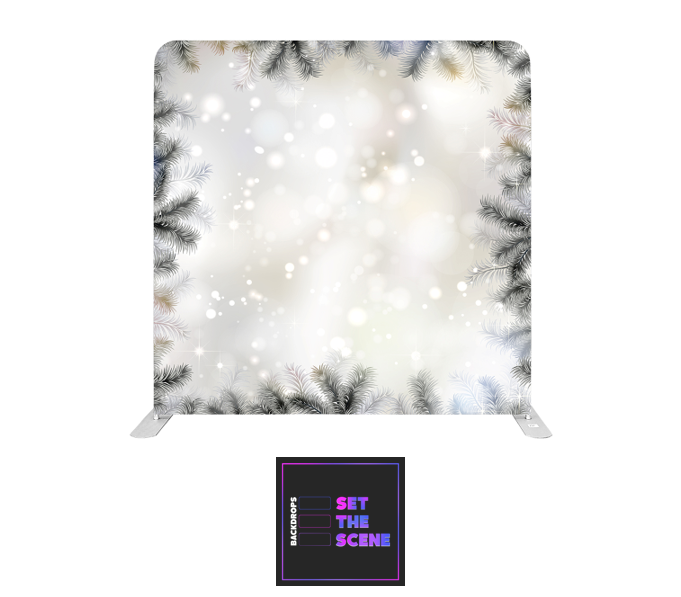Festive Garland Pillowcase Backdrop Cover