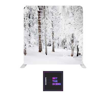 Winter Wonderland Pillowcase Backdrop Cover