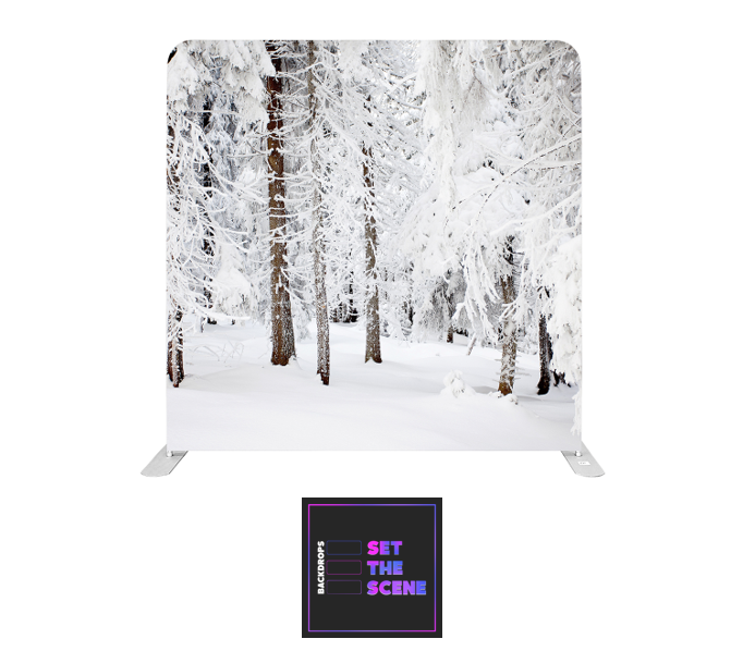 Winter Wonderland Pillowcase Backdrop Cover