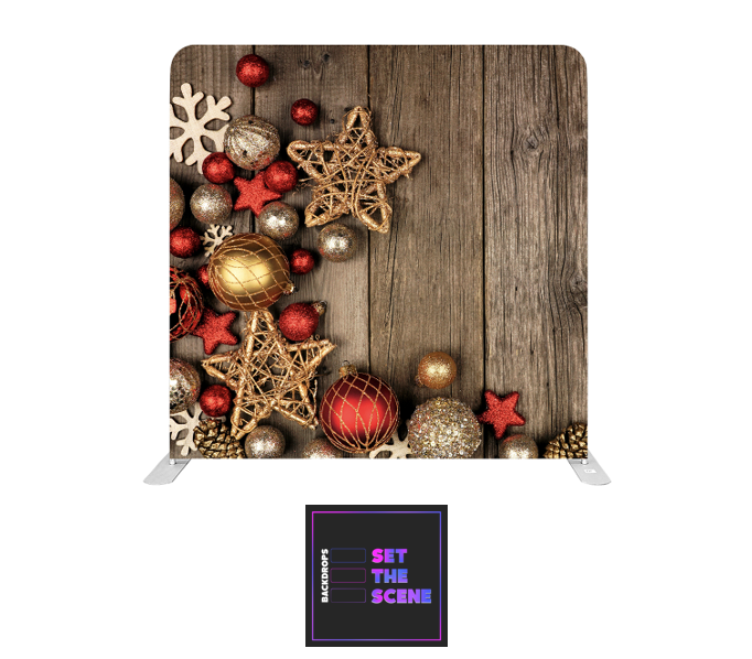 Festive Rustic Pillowcase Backdrop Cover