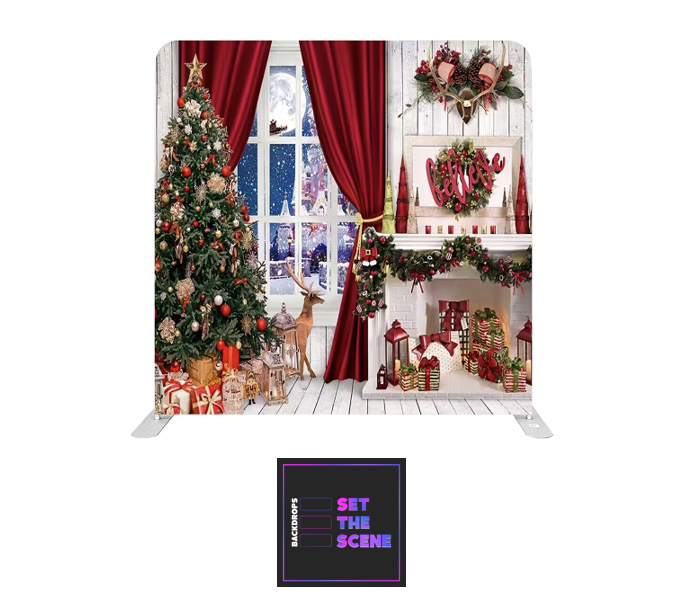 Christmas Eve Pillowcase Backdrop Cover