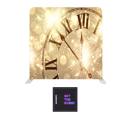 When The Clock Strikes Pillowcase Backdrop Cover