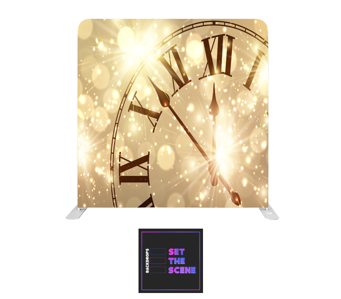 When The Clock Strikes Pillowcase Backdrop Cover