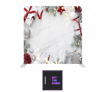 Festive Garland Pillowcase Backdrop Cover