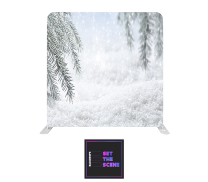 Snow Is All Around Pillowcase Backdrop Cover