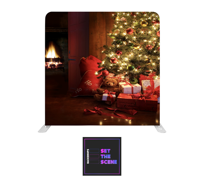 The Night Before Christmas Pillowcase Backdrop Cover