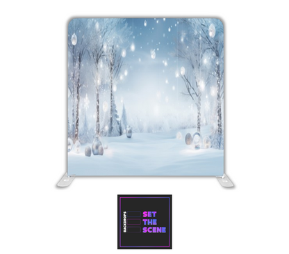 Winter Wonderland Pillowcase Backdrop Cover