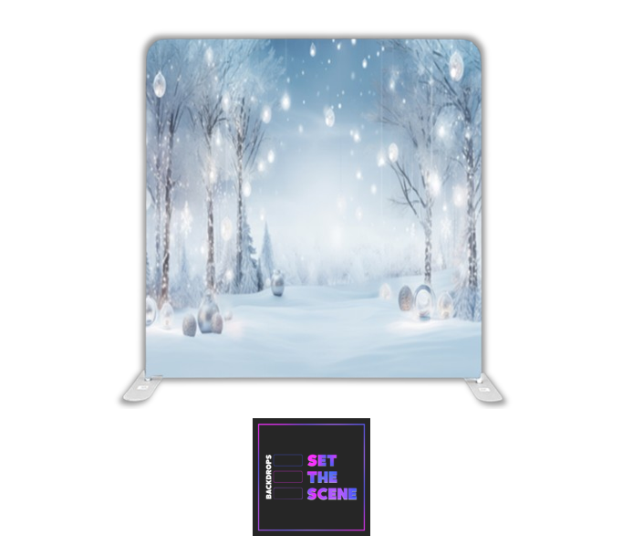 Winter Wonderland Pillowcase Backdrop Cover
