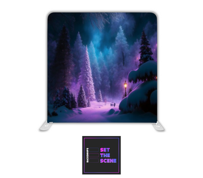 Northern Lights Pillowcase Backdrop Cover